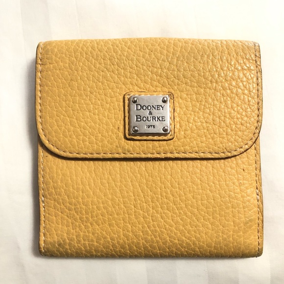 Dooney & Bourke Handbags - Dooney & Bourke Pebble Leather Wallet